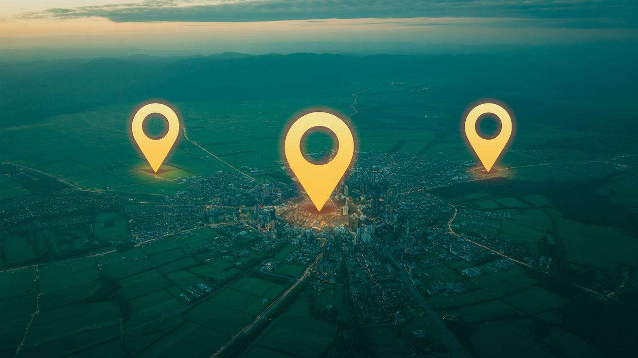 google map pack illustration